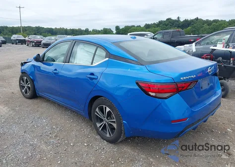 2021 Nissan Sentra Sv Xtronic Cvt z USA, uszkodzony, nr VIN 3N1AB8CV1MY308636